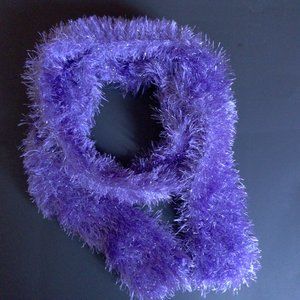 HANDMADE Skinny Scarf party sparkle celebrate